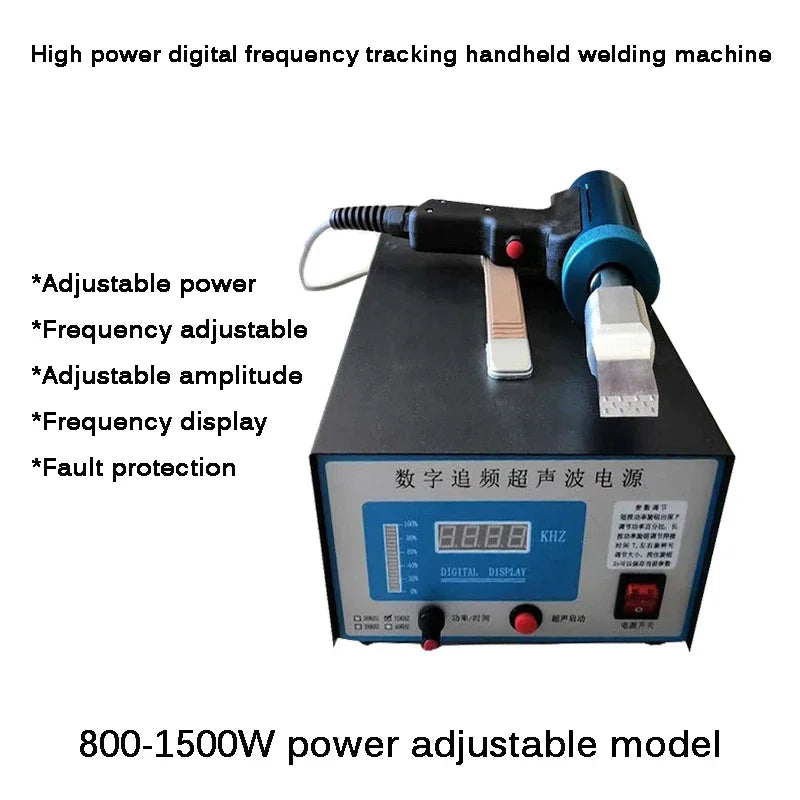 AC 110V/220V Ultrasonic Plastic Welding Machine Plastic Spot Welder Ultrasonic Welding Equipment Mash Welder Tools 700W