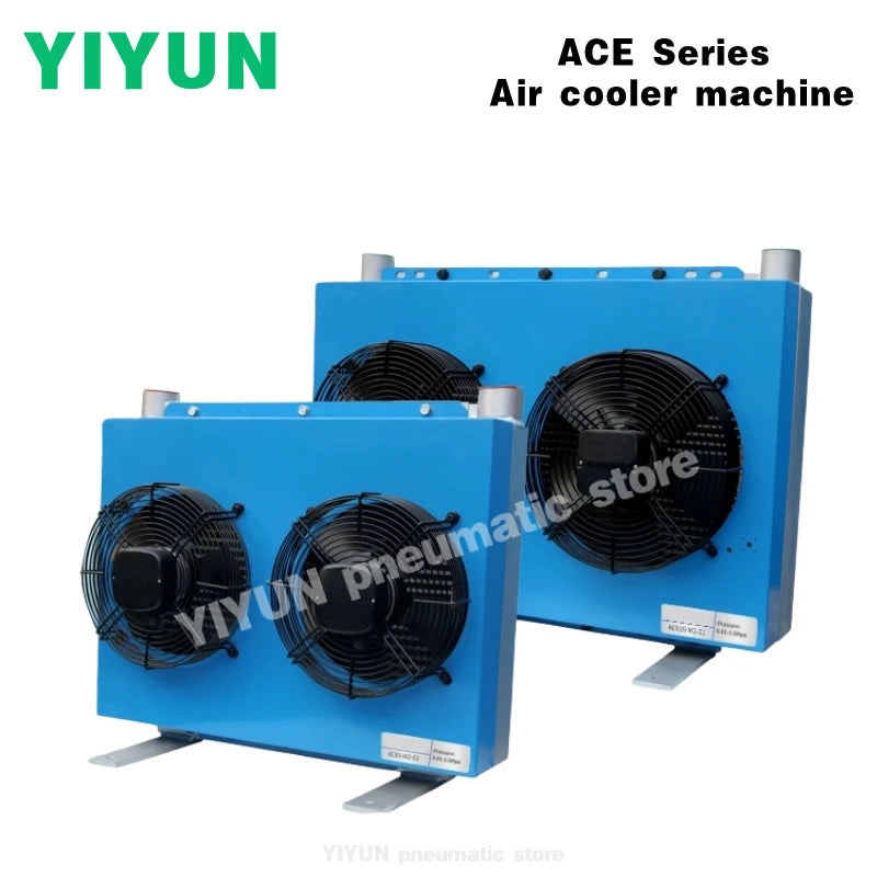 ACE2,ACE3,ACE4,ACE5,ACE6,ACE7,ACE8,ACE9,ACE10-M1,M2 YIYUN pneumatic component Air cooler machine ACE series