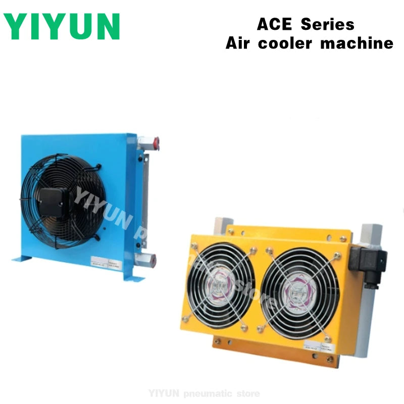 ACE2,ACE3,ACE4,ACE5,ACE6,ACE7,ACE8,ACE9,ACE10-M1,M2 YIYUN pneumatic component Air cooler machine ACE series