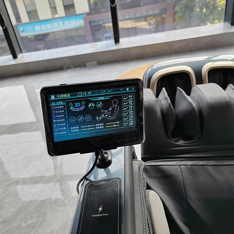 AI Voice Smart Zero Gravity Full Body Airbag Track Heat Massage Chair Electric Full Body Sl Track Massage CHAIR