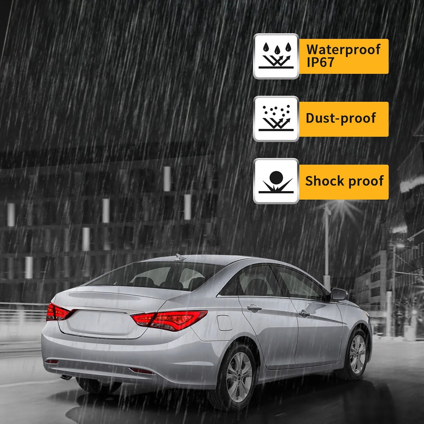 ARCHAIC manufacturer for sonata 6th generation car LED 2010 2011 2012 2013 2014 with LED DRL BRAKE for Hyundai sonata