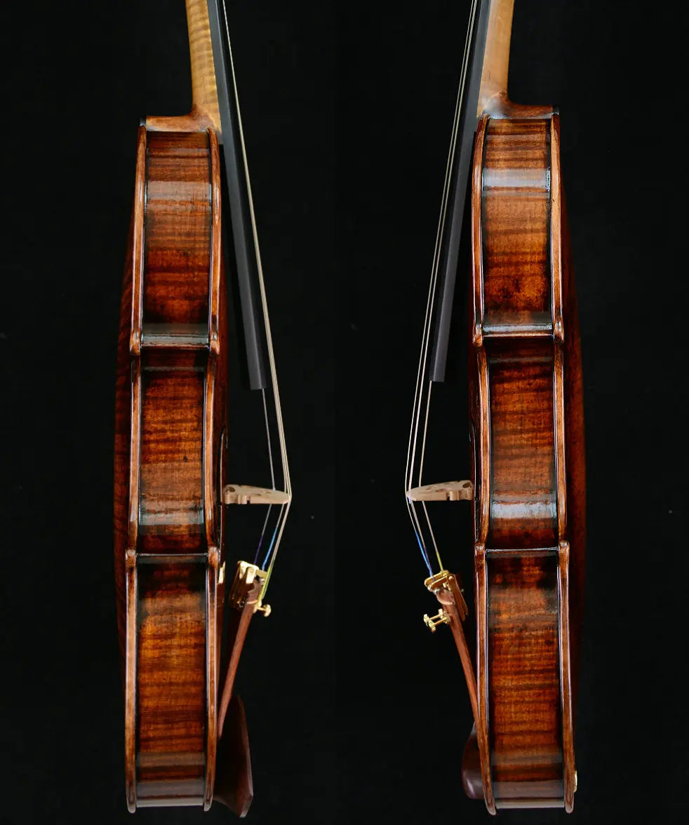 MMOOKA Actual Photo Amazing Sounding Violin from Master Wang's Own Work No. W75