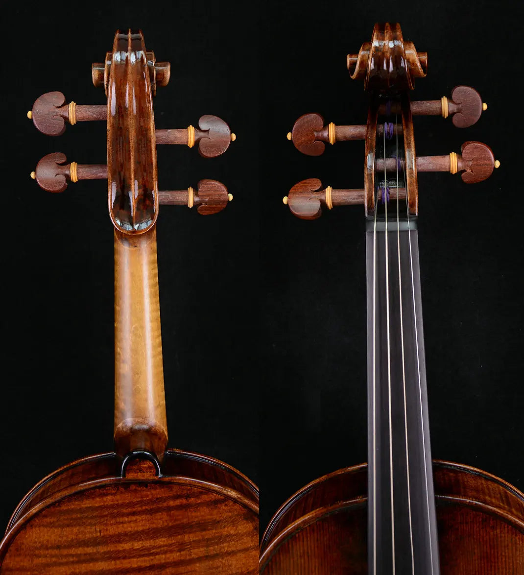 MMOOKA Actual Photo Amazing Sounding Violin from Master Wang's Own Work No. W75