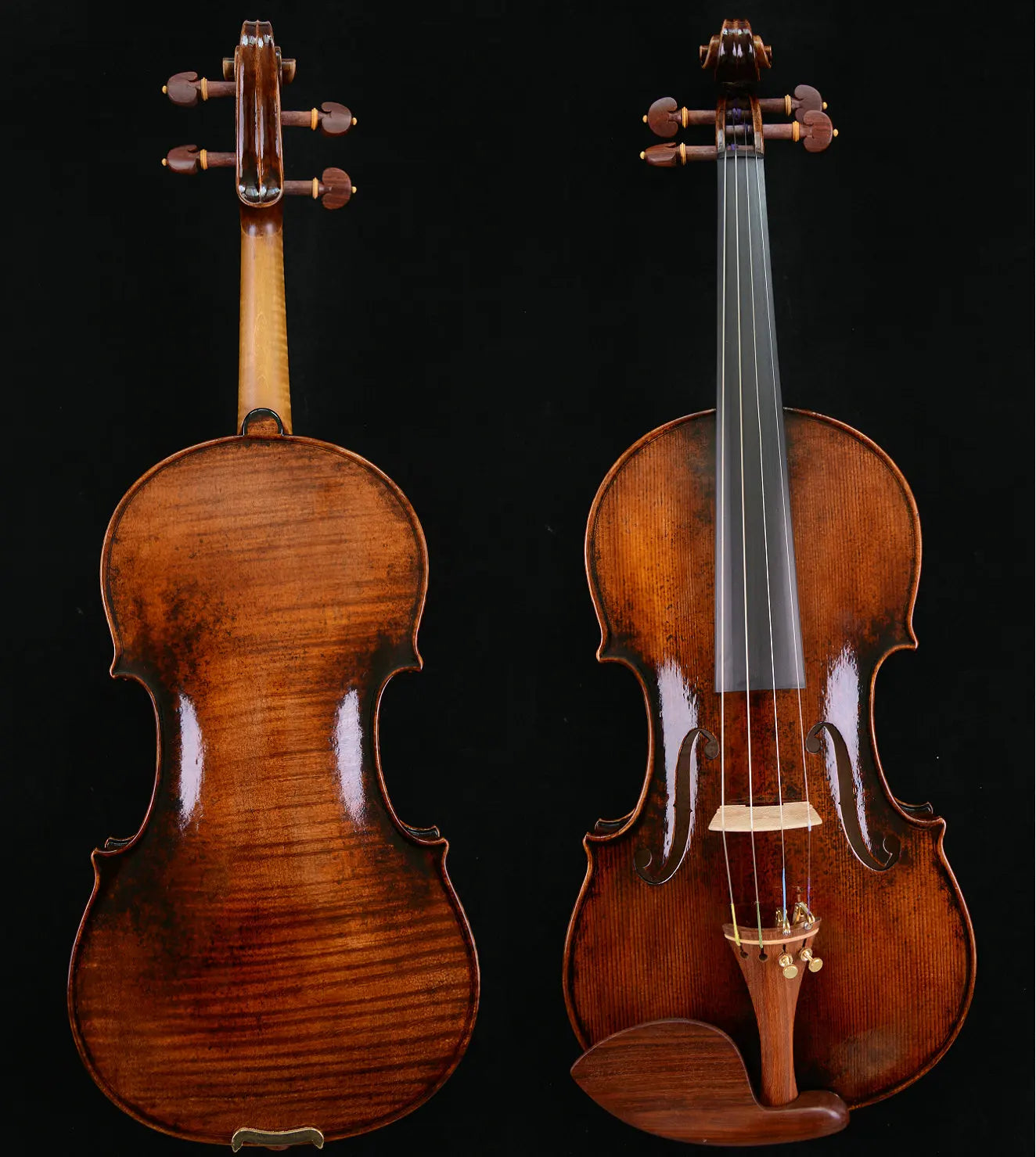 MMOOKA Actual Photo Amazing Sounding Violin from Master Wang's Own Work No. W75