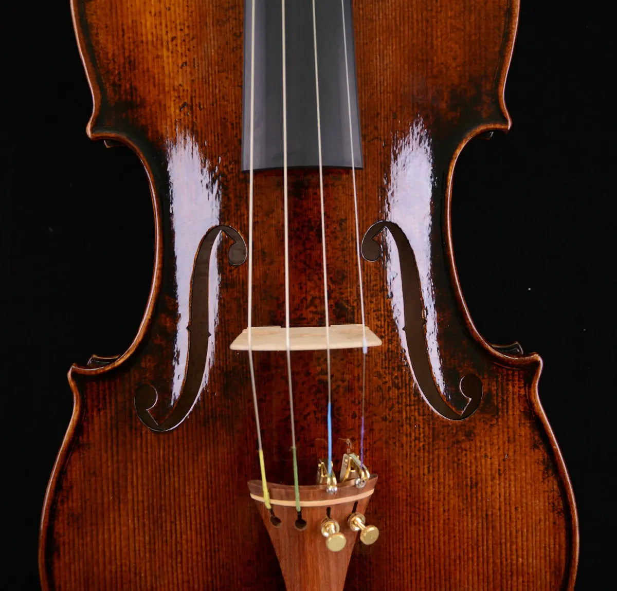 MMOOKA Actual Photo Amazing Sounding Violin from Master Wang's Own Work No. W75