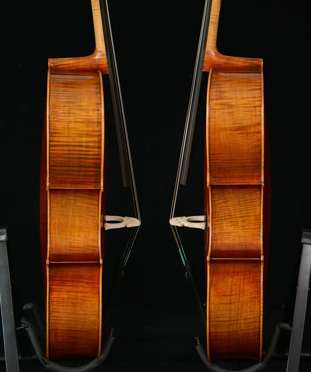 MMOOKA Actual Photo Beautifully Hand Made 4/4 Cello Stradivari 1712 Davidov Cello Fabulous Sound