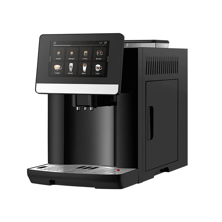 Adjustable Coffee Taste Smart Touch Screen 18 Coffee Recipe Books Full automatic Coffee Machine