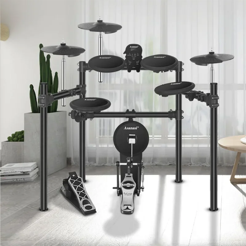 Electronic musical instruments Adult Profession Electronic Drum Kick Pedal Trigger Electronic Drum Jazz Percussion Bateria Eletronica Musical Instrument DF50DZ