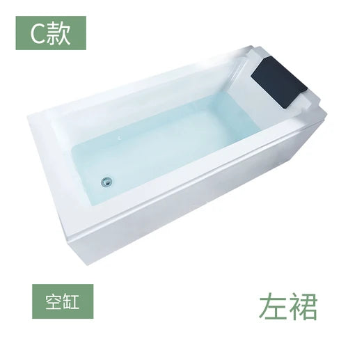 Adult household small size massage single person seamless integrated internet celebrity homestay constant temperature bathtub