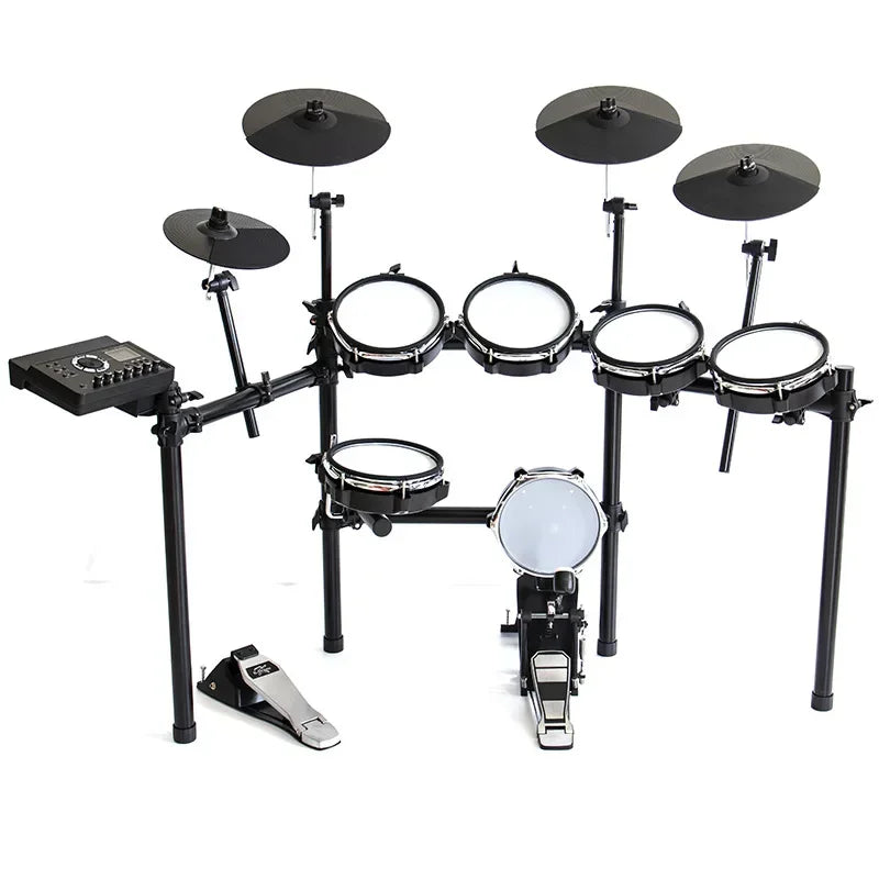 Adults Head Practice Digital Electronic Drum Set Professional Bass Instrument Trigger Drum Kit Schlagzeug Music Supplies