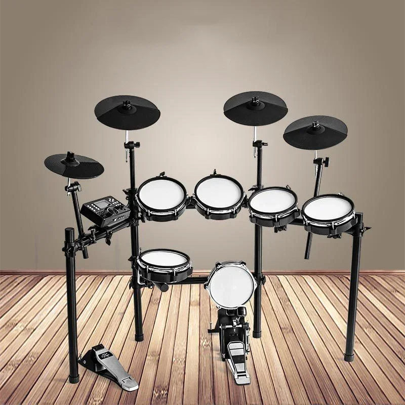 Adults Head Practice Digital Electronic Drum Set Professional Bass Instrument Trigger Drum Kit Schlagzeug Music Supplies