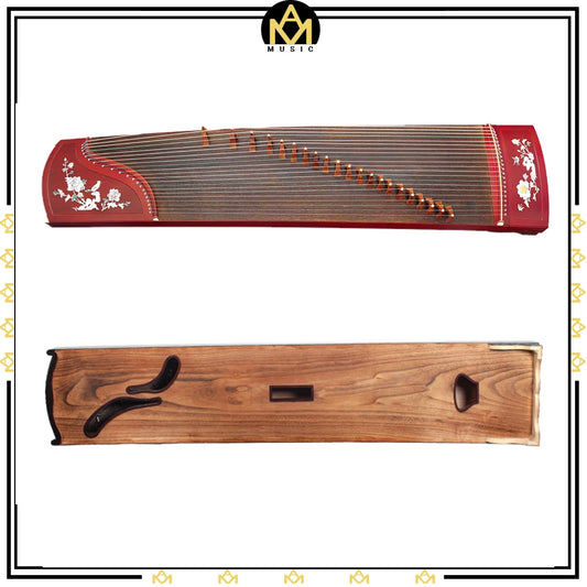 Advanced Guzheng Instrument Bird And Flower Carved 21 Strings Chinese Guzheng Chinese Koto Harp Full Accessories Guzheng SET