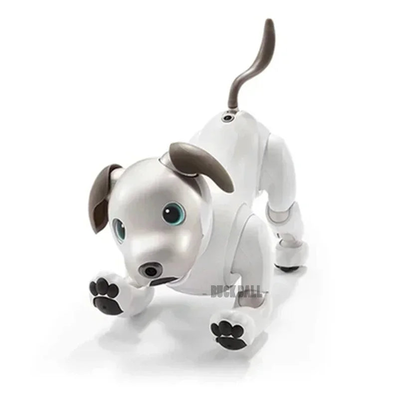 Aibo Intelligent Electronic Simulate Pet Robot New Upgraded Entertainment Robot White Grey Robot Dog Christmas Gift For Children