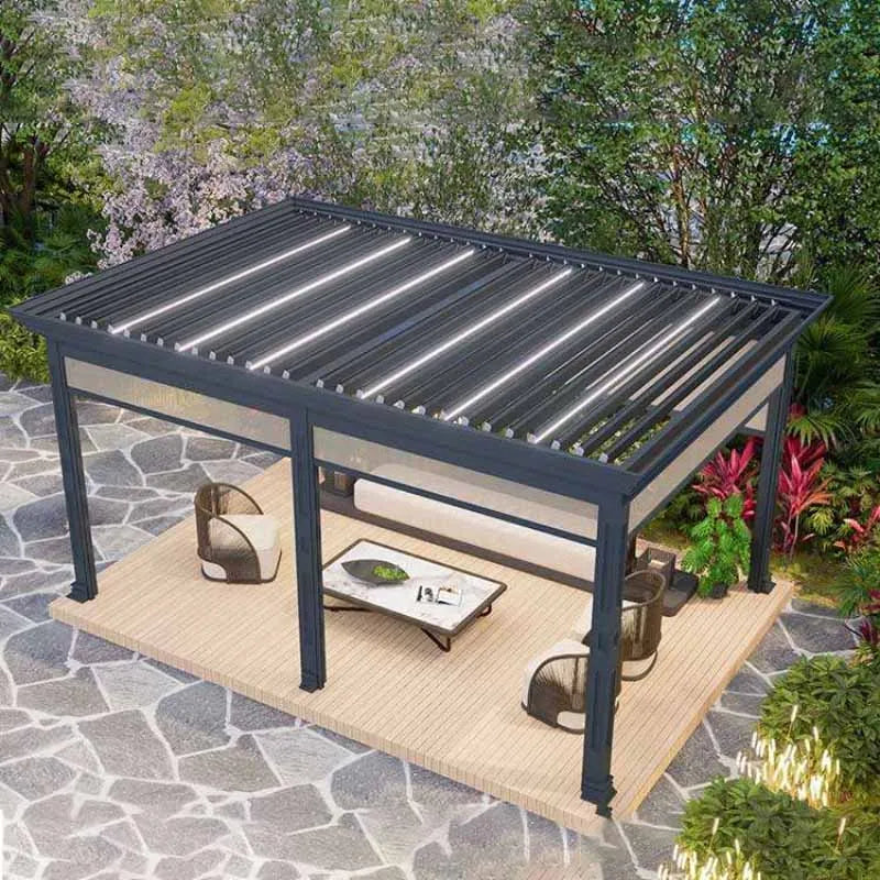 Aluminium Outdoor Gazebos Terrace Building Garden