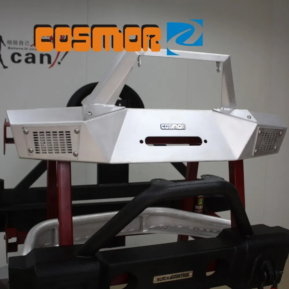 Aluminum Front Bumper with LED light for Jeep Wrangler JK