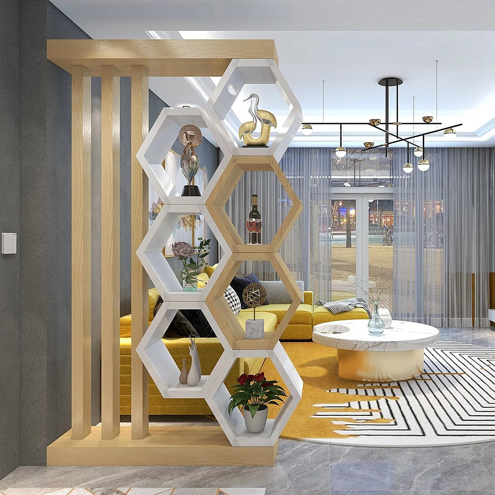 American style porch cabinet, partition cabinet, entrance shoe cabinet, multi-function hall cabinet, simple modern partition scr