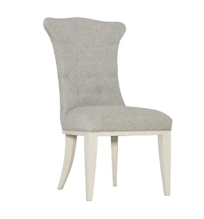American style solid wood dining table retro white antique circular dining table villa furniture design dining table chair