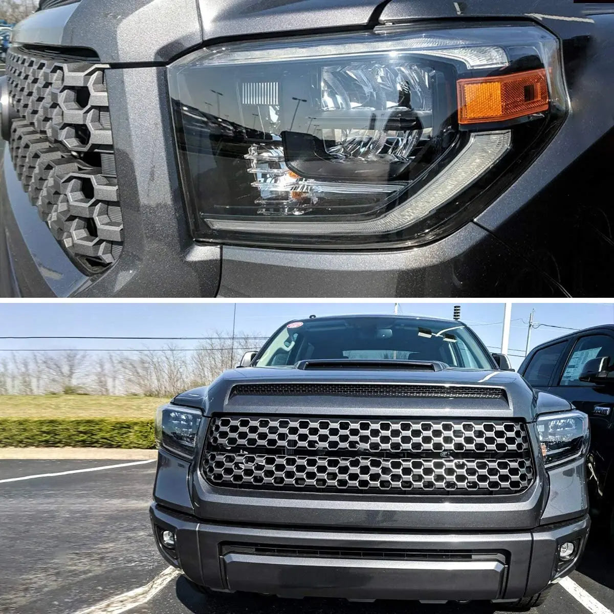 Archaic LED Headlights for Tundra 2014-2019 with Sequential turning signal No Bulbs Needed headlamp for Tundra SR S