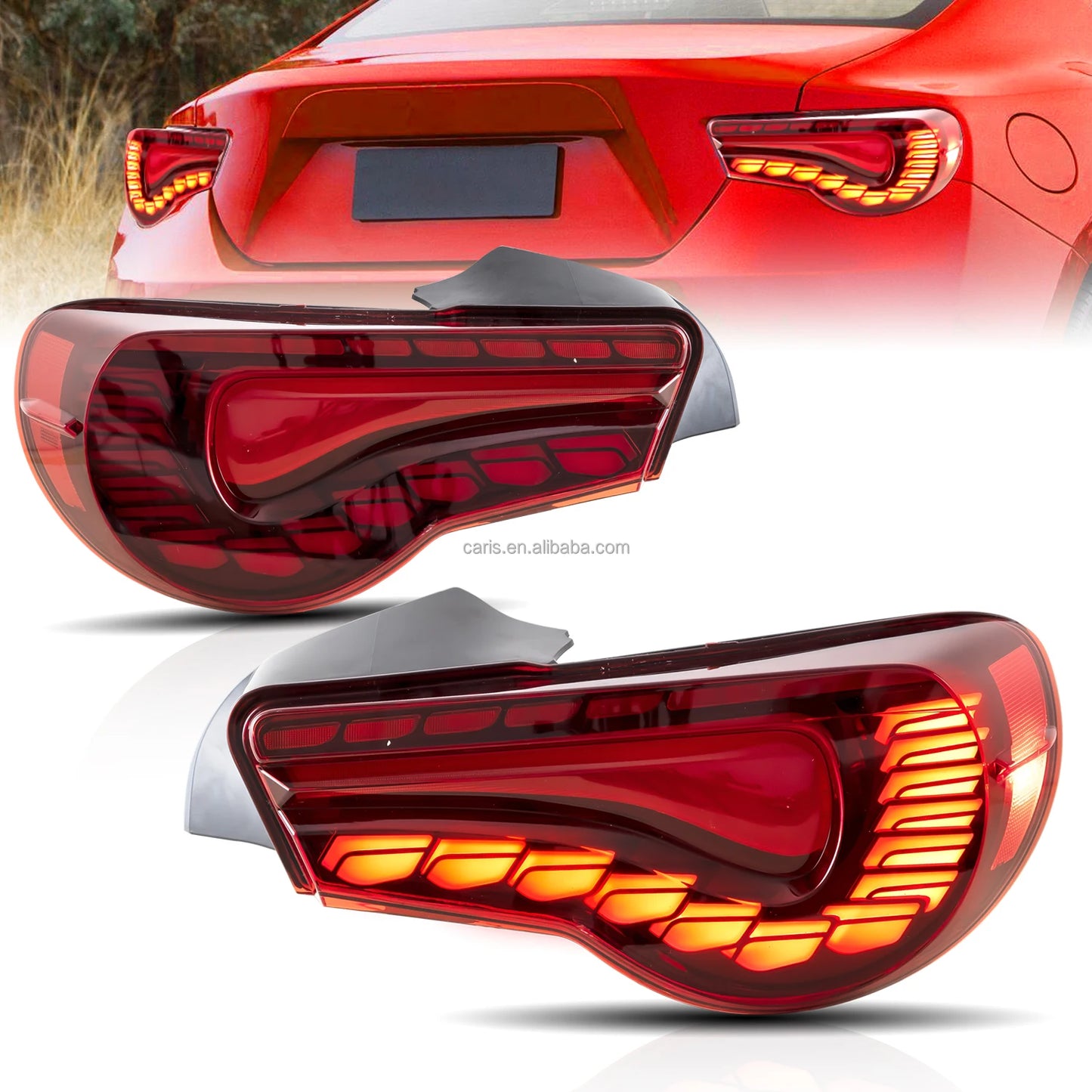 Archaic LED Rücklicht für 86 Autos Start Sequential Fit Subaru BRZ GR86 GT86 Rücklicht 2012-2020