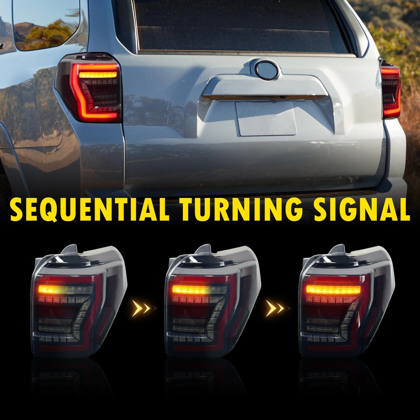 Archaic Manufacturer Factory High Quality Taillight For 4runner Led Tail Lamp 2014-2020 Plug und Play
