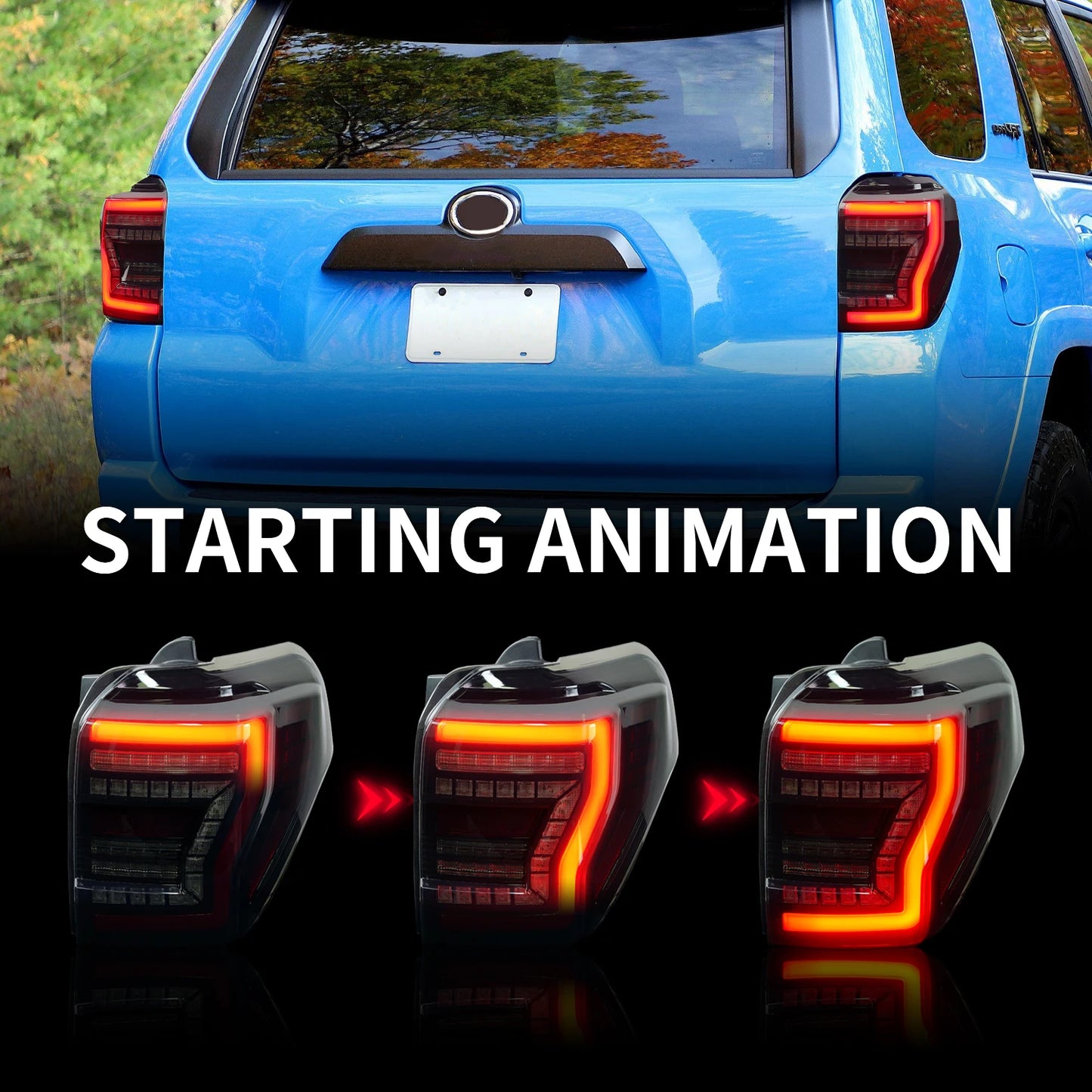 Archaic Manufacturer Factory High Quality Taillight For 4runner Led Tail Lamp 2014-2020 Plug und Play