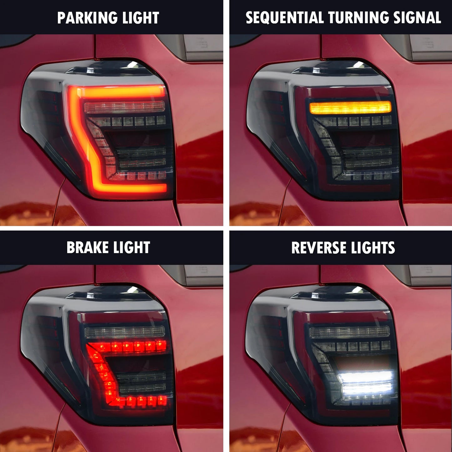 Archaic Manufacturer Factory High Quality Taillight For 4runner Led Tail Lamp 2014-2020 Plug und Play
