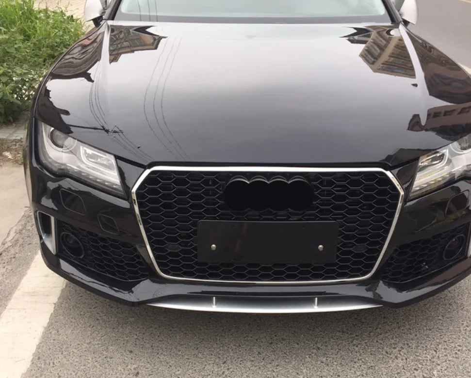 Auto Body System RS7 Type Car Bumper With Grill For A7 2016-2018 Facelift RS7 Front Bumper Body Kit