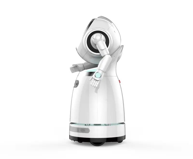 Auto Charge Intelligent robot consultant humanoid smart service reception face recognition greeting