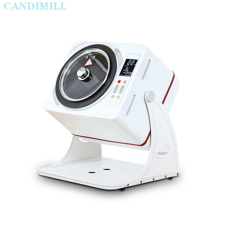 Automatic Drum Cooking Machine 2500W Household Multi-Function Intelligent Stir Frying Cooking Pot Robot Non-stick Cookware