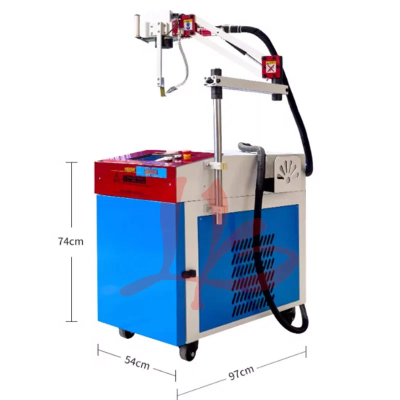 Automotive Lithium Battery Welding Laser Welding Machine Battery Spot Welding Handheld Cantilever Pressure Equipment 220V 1500W