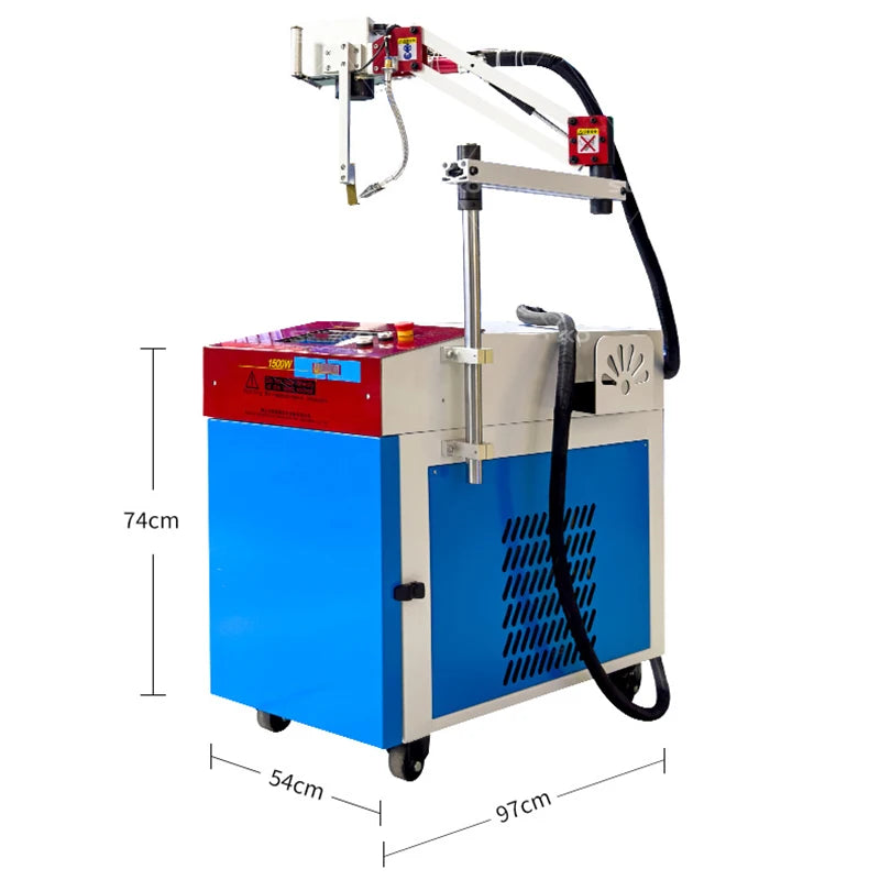 Automotive lithium battery welding laser welding machine soft pack battery spot welding handheld cantilever pressure equipment