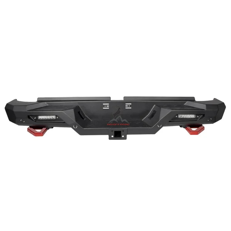 B12 model 4x4 pickup ute rear bumper Steel bumper with LED light shackle tow hitch for RANGER T9 2022+