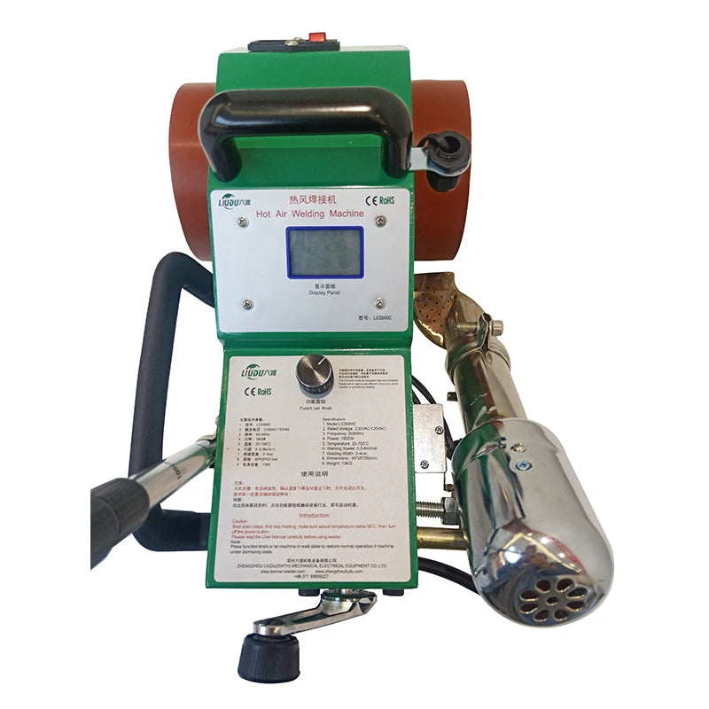 Banner Welder (Overlap Welding, Hem Welding, etc) Professional Factory Made PVC Hot Air Banner Welder