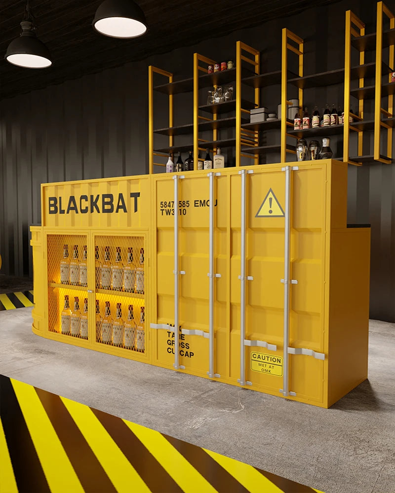 Bar cashier net red studio coffee milk tea shop front desk clothing store hairdressing creative industrial style reception desk