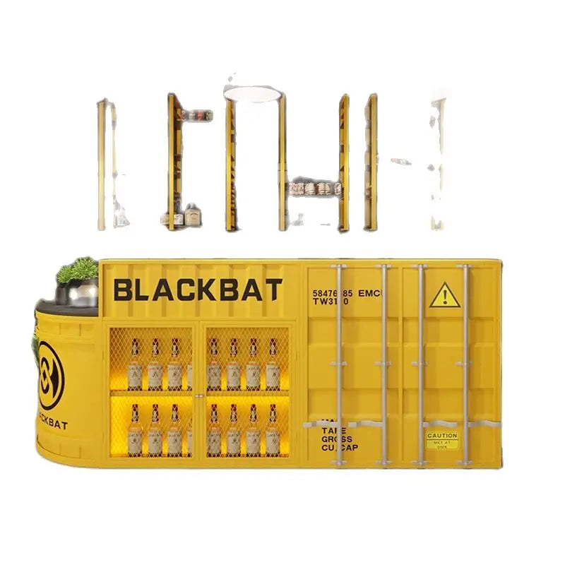 Bar cashier net red studio coffee milk tea shop front desk clothing store hairdressing creative industrial style reception desk