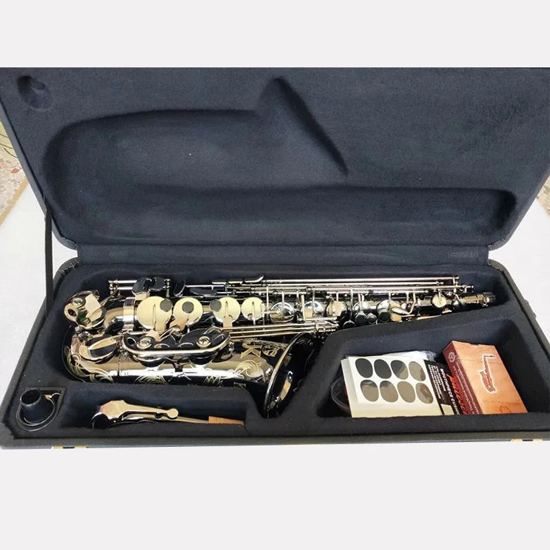 Best Quality Germany JK SX90R Keilwerth Saxophone Alto Black Nickel Silver Alloy Alto Sax Brass Musical Instrument With Case Mou