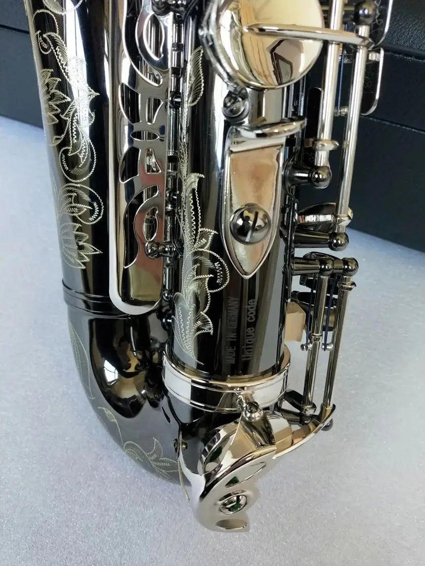 Best Quality Germany JK SX90R Keilwerth Saxophone Alto Black Nickel Silver Alloy Alto Sax Brass Musical Instrument With Case Mou