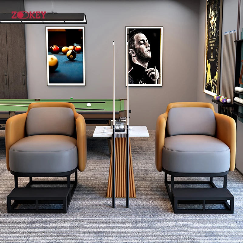 Billiards Sofa Billiards Watching Chair Billiards Room Resting Area Billiards Watching Chair Leisure Table and Chair