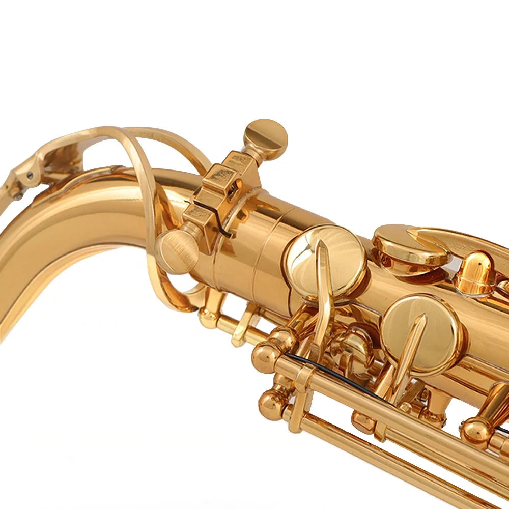 MMOOKA Bullfighter S-10 Gold Lacquer wind Instrument professional Sax Bb pad Alto Saxophone melody selme saxophone with case