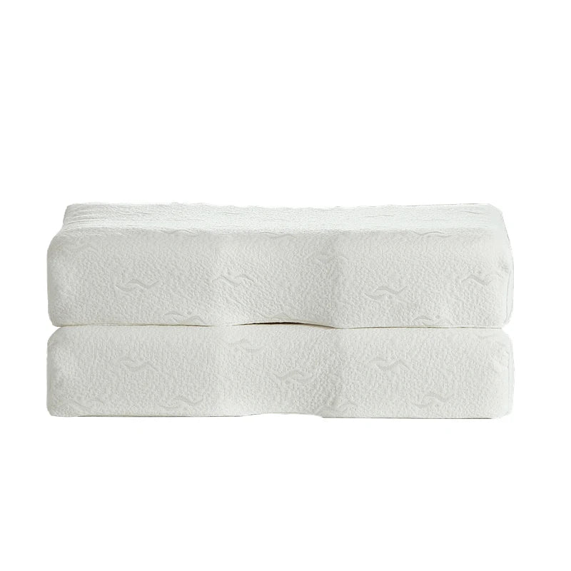 Butterfly Shape Latex Pillow SGS Certification 2 Pieces Natural Latex Filling Neck Protect Vertebrae Health Care Slow Rebound