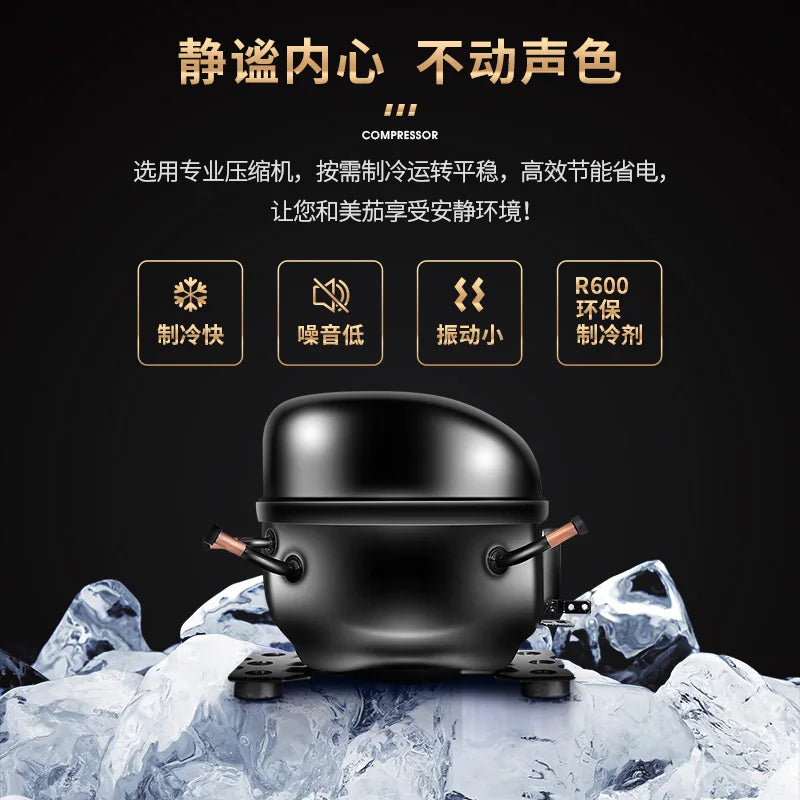 CIGARLOONG Stainless Steel Cigar Cabinet Intelligent Constant Temperature and Humidity Infinite Technology Cigar Humidor 188CB1