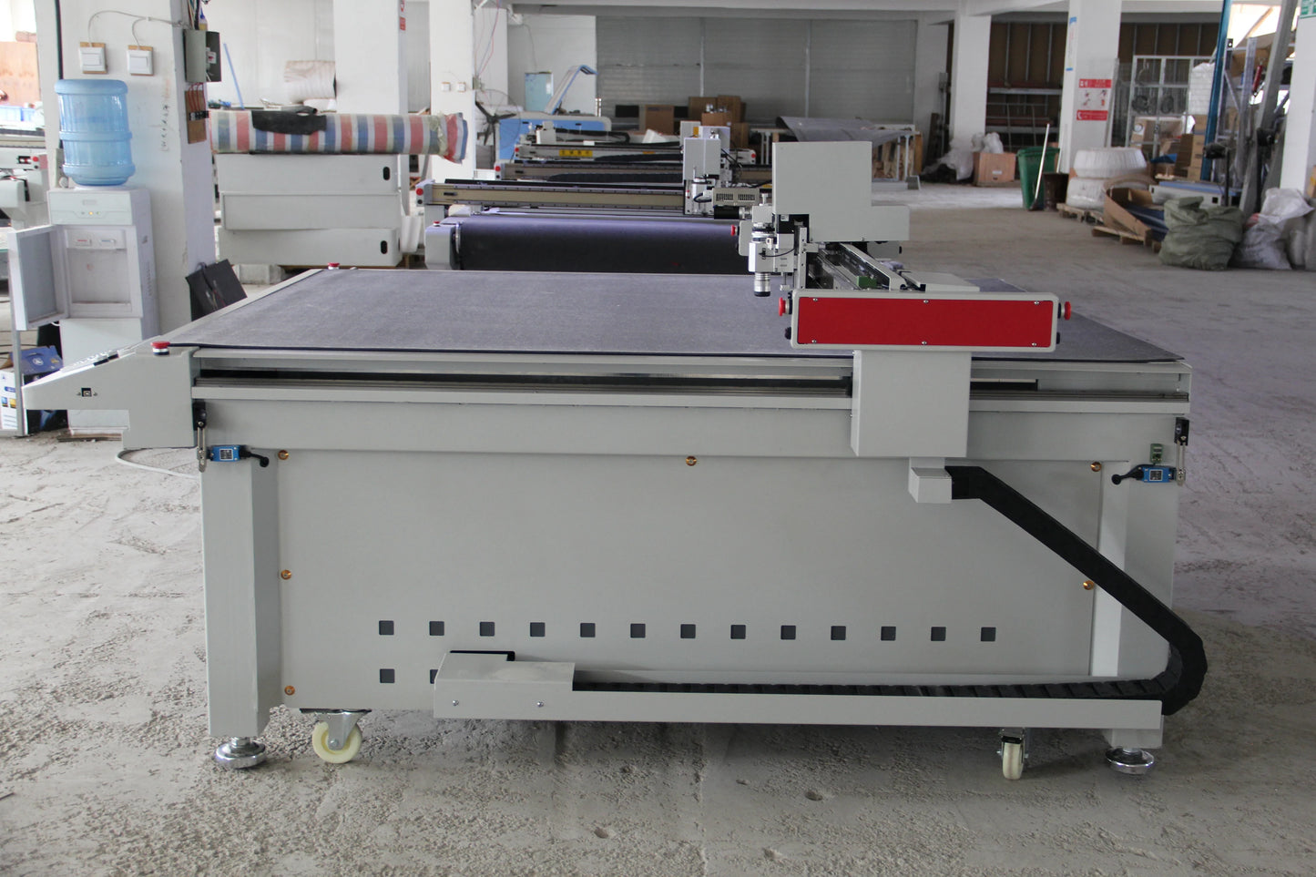 CNC Knife Cut, Leather PVC Carton, Fast and Precise CNC Oscillating Knife Cutting Machine, All Size, Multi Tools Optional, Price