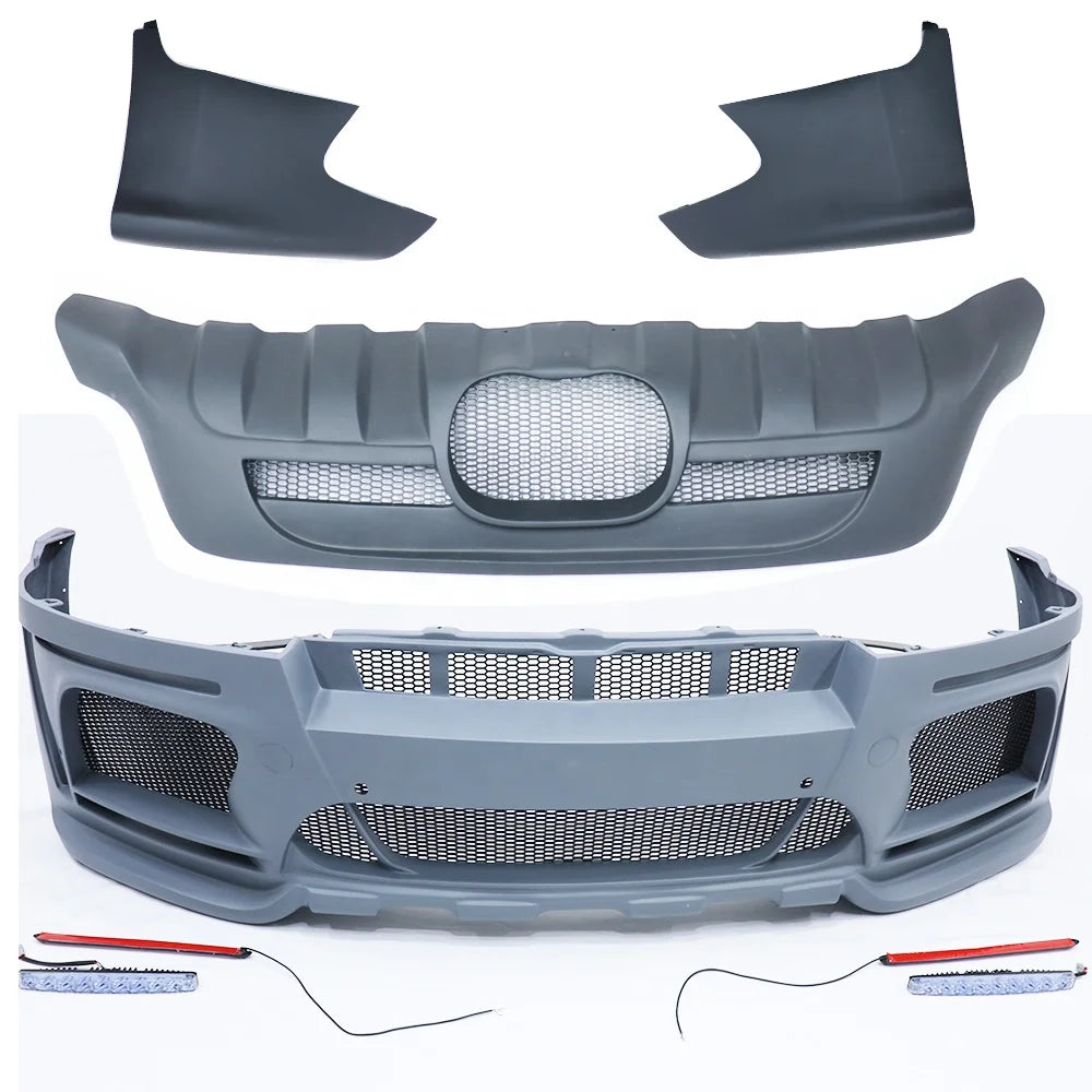 Car Bumper Body Kits For X6 E71 2008-2011 Rear Diffuser Lip Exterior Accessories Parts