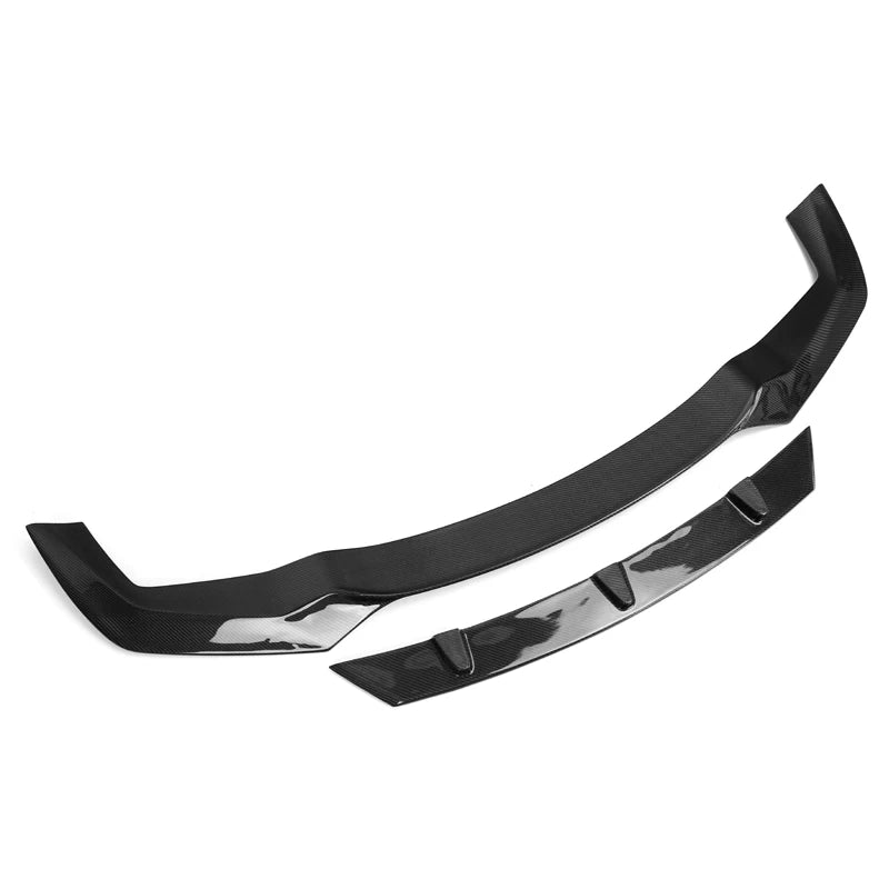 Carbon Fiber Front Bumper Lip Spoiler For 2 Series F87 M2 Coupe 2 Door 2016 2017 2018 Car Front Lip Splitters