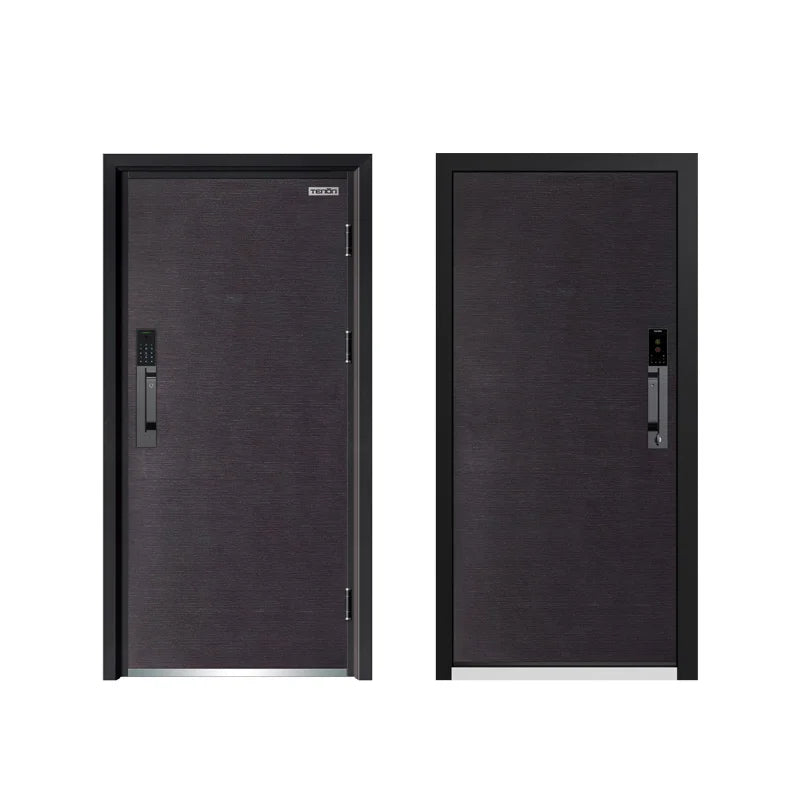 Cat's eye face recognition fingerprint lock intelligent anti-theft door automatic entrance door security entrance door