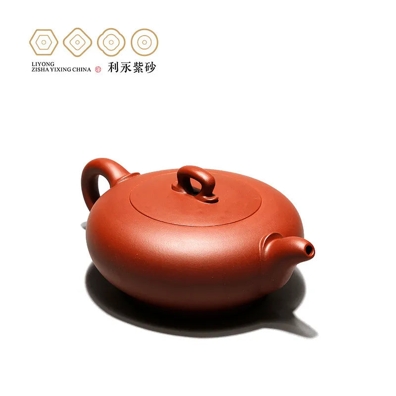 Centennial Liyong Yixing Famous Master Lu Hongwei Pure Handmade Purple Clay Pot Raw Ore Kung Fu Tea Set Teapot Cloud Chasing Pot