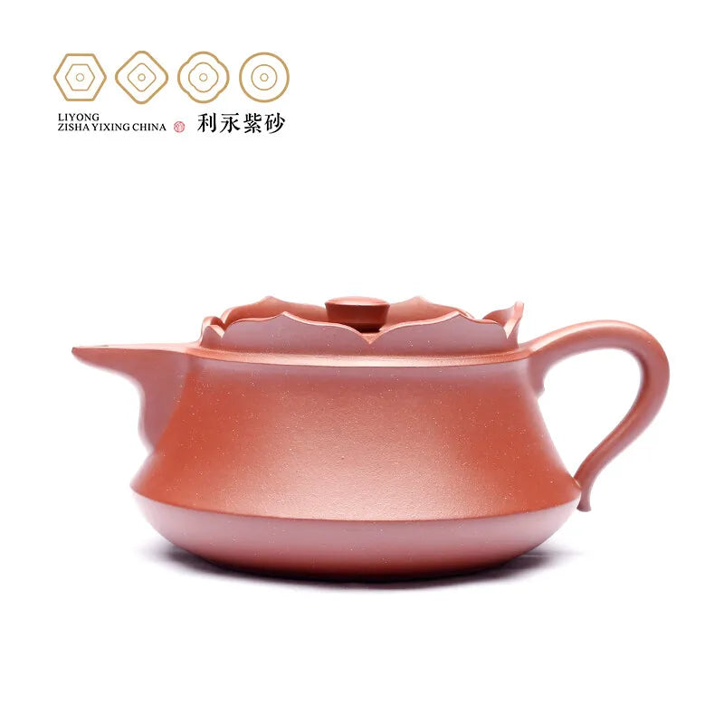 Centennial Liyong Yixing Famous Master Zhou Yuanchun Handmade Purple Clay Pot Raw Ore Kung Fu Tea Set Teapot Monk Hat Pot Zhou Y
