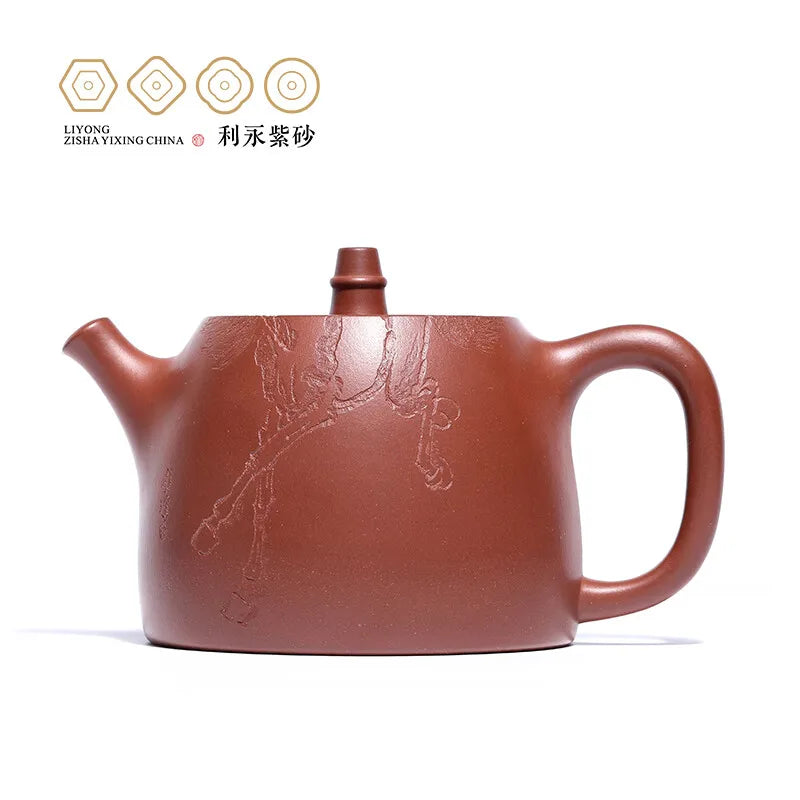 Centennial Liyong Yixing Famous Pure Handmade Purple Clay Pot Raw Ore Bottom Trough Green Handuo · Benma Kung Fu Tea Set Teapot