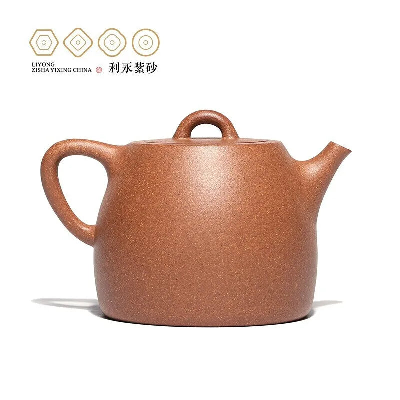 Centennial Liyong Yixing Famous Pure Handmade Purple Clay Pot Raw Ore Descending Slope Mud Qing-Style Teapot Kung Fu Tea Set Tea