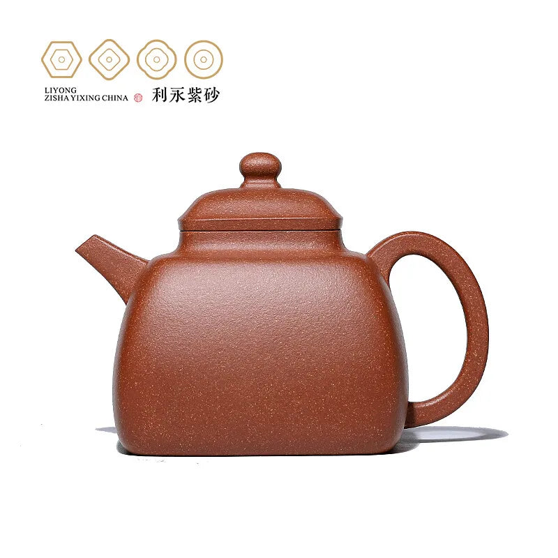 Centennial Liyong Yixing Famous Pure Handmade Purple Clay Pot Raw Ore Descending Slope Mud Supreme Calm Pot Kung Fu Tea Set Teap